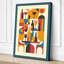 Wine Service Modern Mid-Century - Wrapped Canvas-512183068-512183273