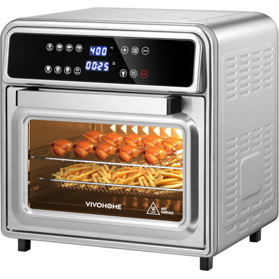8-in-1 Stainless Steel Convection Air Fryer Toaster Oven