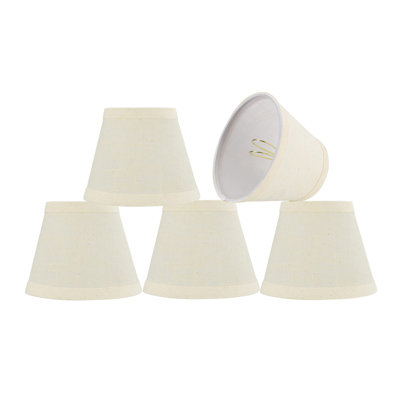 4'' H Cotton Empire Lamp Shade