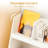 Kids Bookshelf with Storage Montessori Bookshelf for Book Nook Reading Nook & Toy Storage with 5 Compartments,White,33.9"W X 14.2"D X 30.7"H-459915080