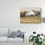 « white grange view i », peinture sur toile tendue-1381726435