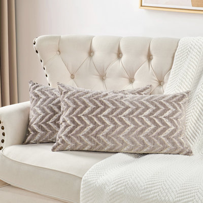 Arusha Jacquard Chenille Lumbar Pillow Cover
