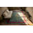 Antique Art Deco Chinese Geometric Knotted Rug