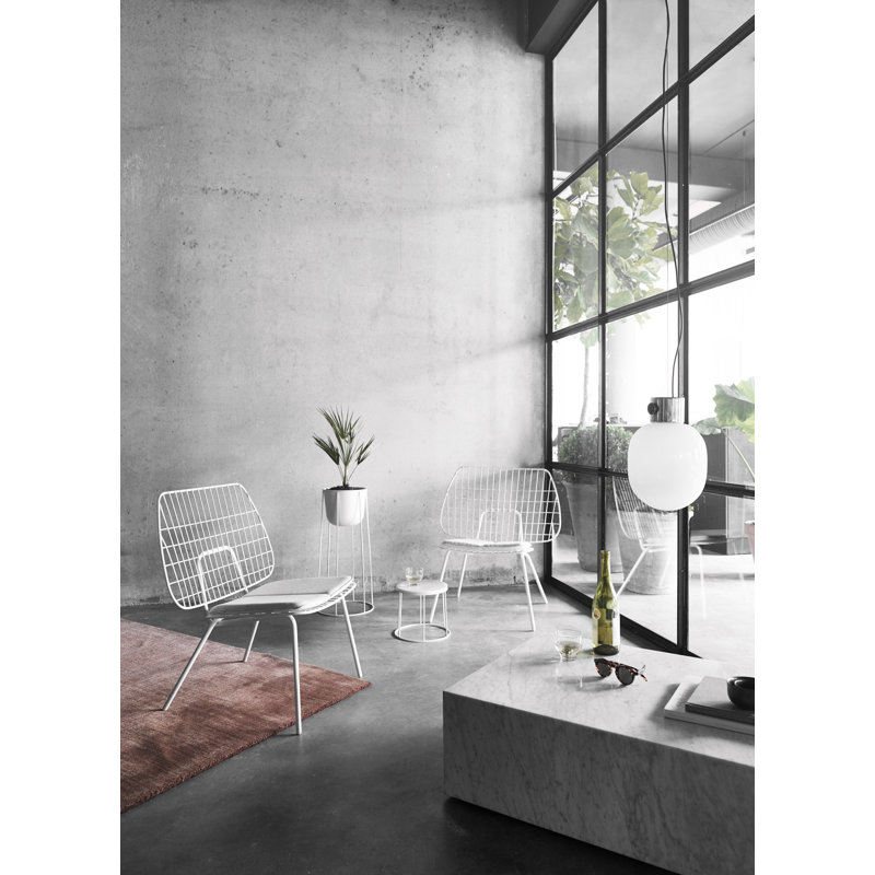 Plinth Marble Coffee Table, White Carrara