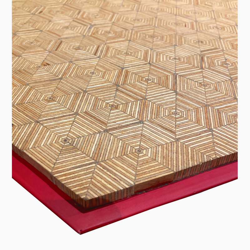 Table d'appoint 18 po Hexagon Illusion