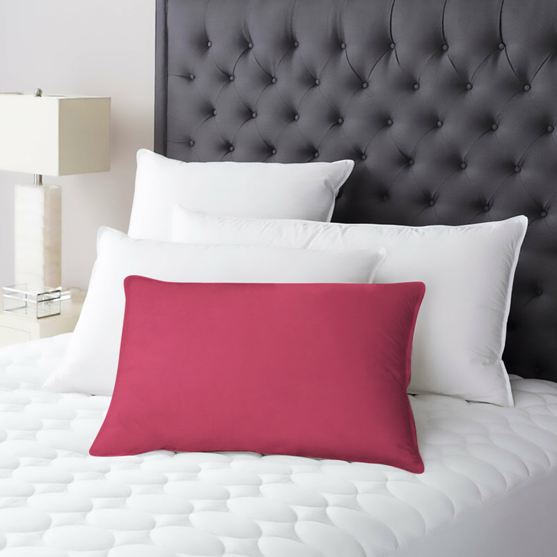 Microfiber - Set of 2, Raspberry
