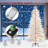 7.5Ft Snow Flocked Artificial Christmas Tree