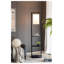 Support vertical pour plante à deux niveaux avec lumière, tablette d'intérieur en fer de 74 pouces avec douille E26, mobilier d'appoint étroit pour la décoration du salon