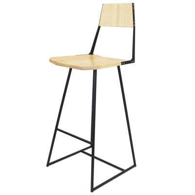 Counter Stool with Metal Frame