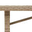 Bartie Rectangular Glass Outdoor Dining Table - 190 cm W 80 cm D-2076510372