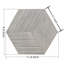 Carrelage hexagonal en marbre naturel Carrara