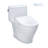 WASHLET 1.28 GPF Elongated Floor Mounted One-Piece Toilet (Seat Included) without Auto Flush