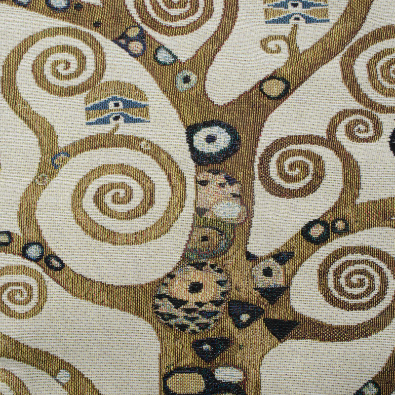 Tente murale en coton arbre de vie Klimt