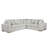Memphis Upholstered L-Shaped Sectional-86889561-86889515-86889570