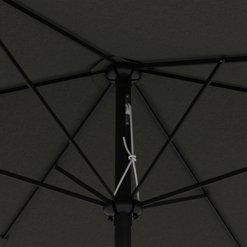 Parasol de marché rectangulaire 6,5 pi x 10 pi Outsunny, Gris