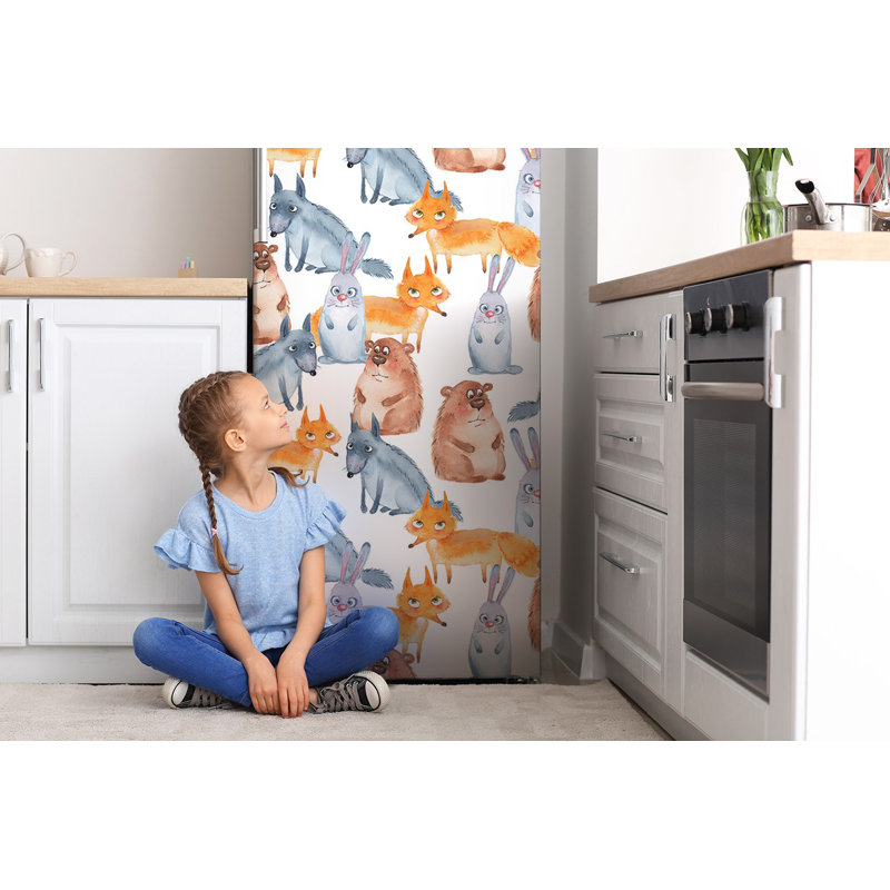 Animals Door Decal