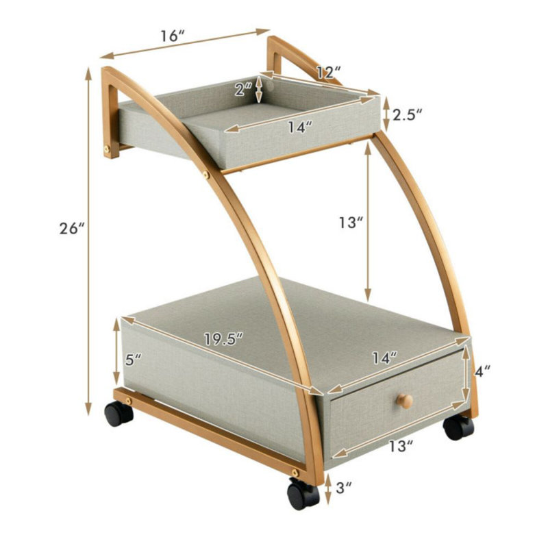 End Table with Storage