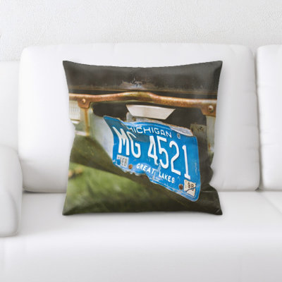 Coussin ancien et abandonné Sunglow