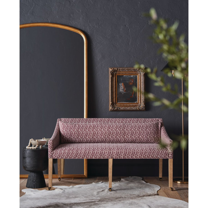 Maroon Espalier Odessa Dining Banquette