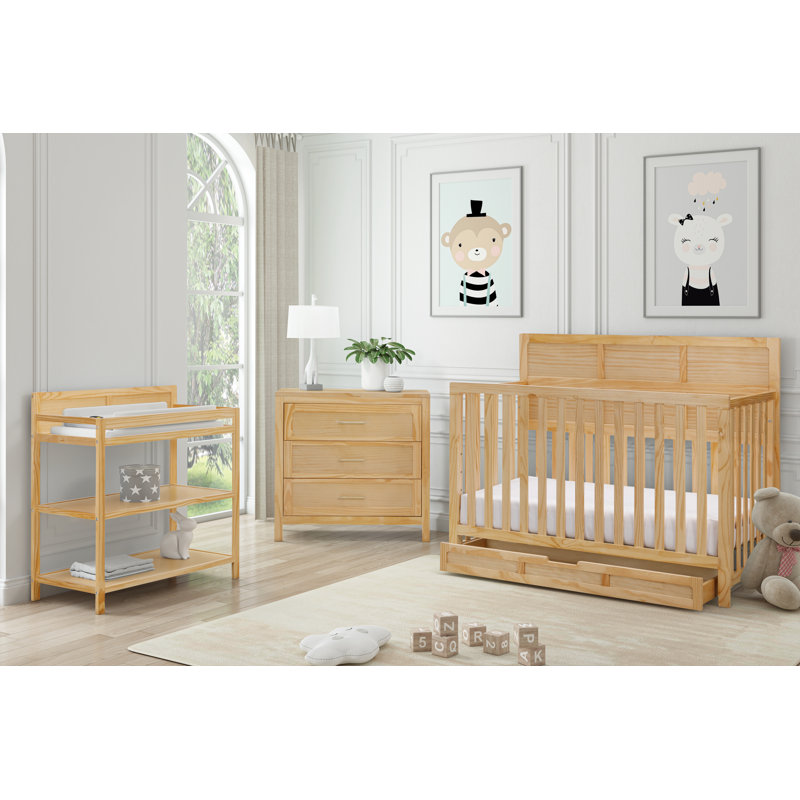 Reign 3 Drawer Dresser In Pine Natural, Pine Natural
