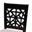 Upholstered Counter Stool with Solid Wood Frame-1381949811