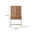 Armoire de rangement créative en bois massif de style américain