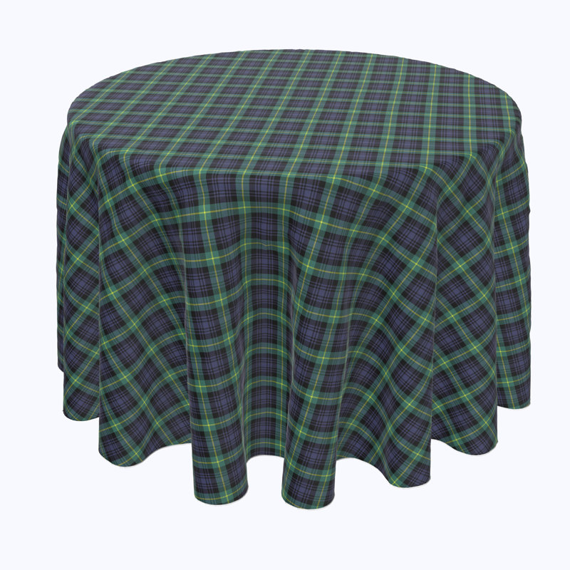 Reem Tartan Tablecloth, 90" x 90"