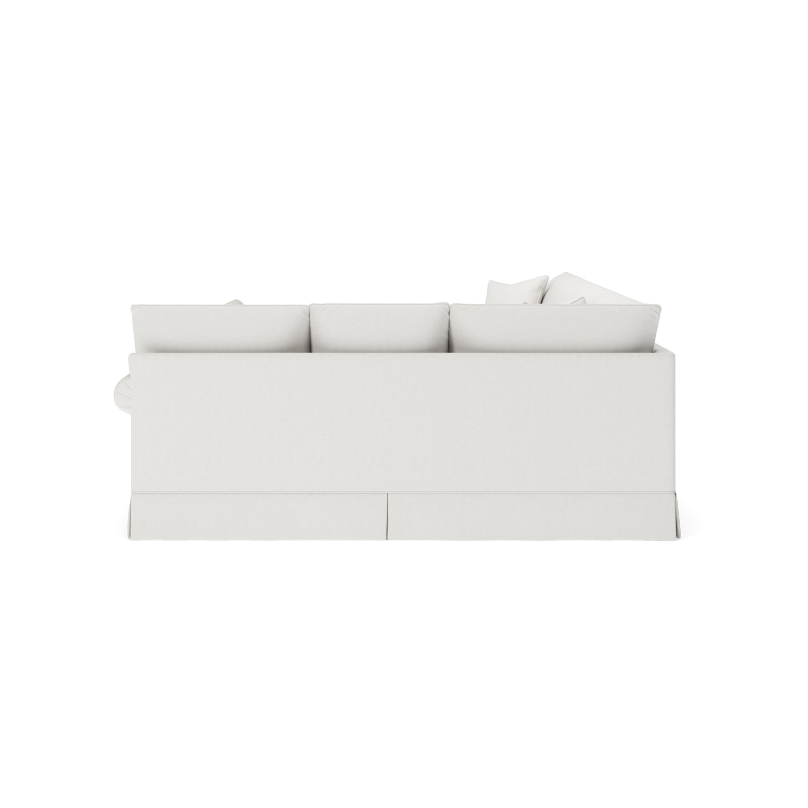 Friedman 2 - Piece Upholstered Sectional, Right Hand Facing, Macarena Beige
