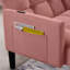 Velvet Futon Couch-1275044734