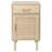 Cirsten Tall Nightstands Set Of 2, End Table, Side Table With Drawer And Shelf, Hand Made Rattan Decorated Doors, Wood Accent Table With Storage For Bedroom, 2 Pack-707457703