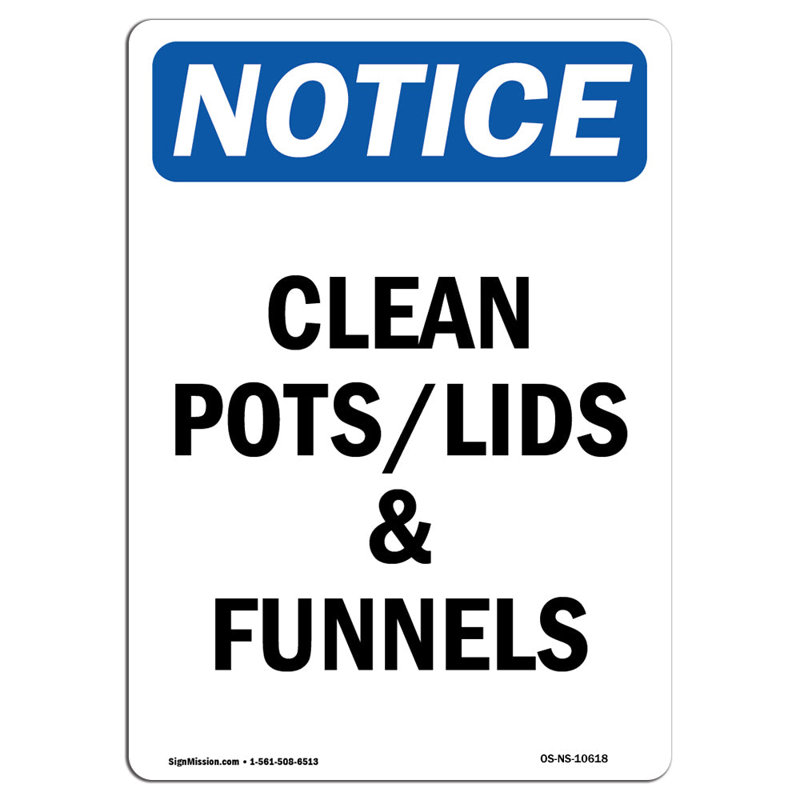 Notice Sign