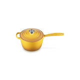 Le Creuset Signature Cast Iron Round Saucepan, 1.75 Qt. - Nectar