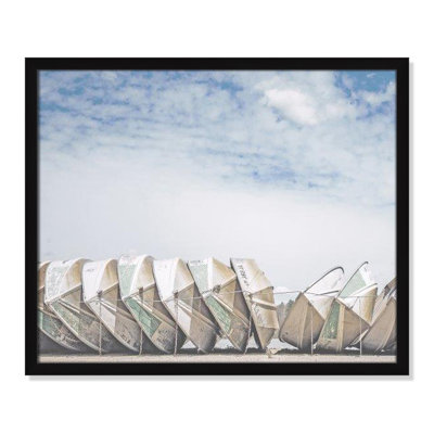 Hennecy "Wooden Boats" Print by Leah Straatsma