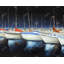 Napperon Blue Coastal Décoration de bateaux de pêche