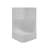 Outdoor Faux Stone Asymmetrical Side Table-693182776