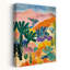 Impression sur toile paysage désertique coloré, paysage moderne abstrait-133194282