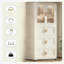 Armoire pliante polyvalente avec porte magnétique et roulettes pour des solutions de rangement efficaces et pratiques
