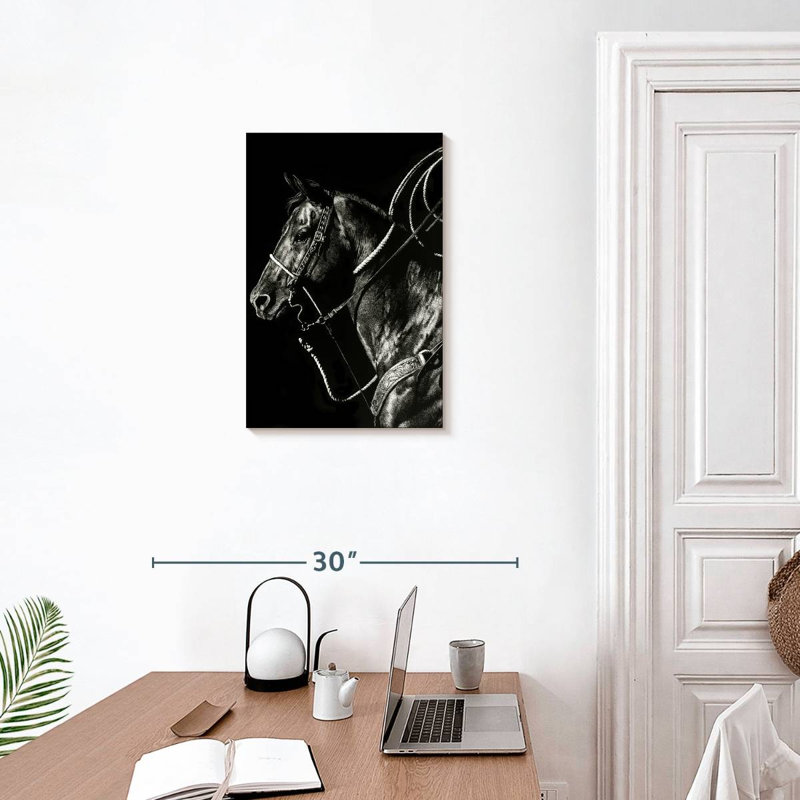 Brampt Scratchboard Rodeo V, H 24 po x l 16 po