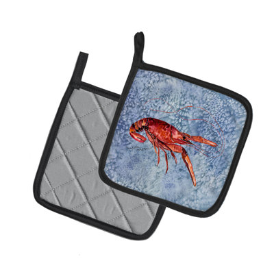 Caroline's Treasures Crawfish Polyester Potholder