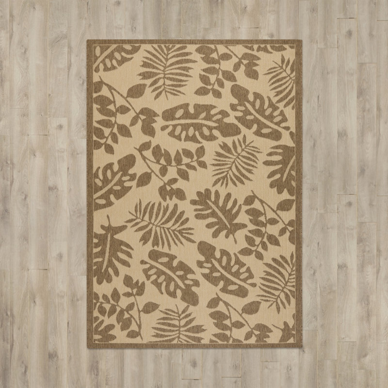 Paradise Martha Stewart Performance Floral Rug, Rectangle 8' x 11'2"