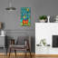 «Kiss The Moon» par Wyanne, art mural en verre acrylique-378277308
