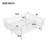 Full Size Metal Daybed , Sturdy Steel Slat Support Daybed Sofa, No Box Spring Needed, White-1776907936-1776907943