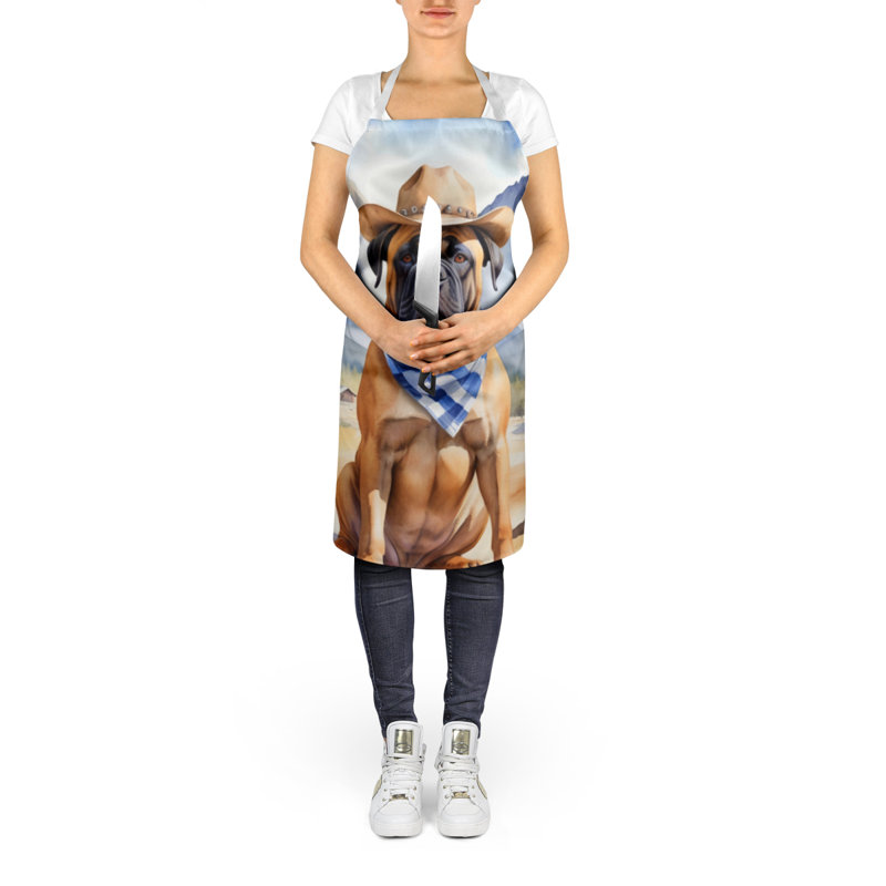 No Pattern Bib Apron