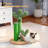 Road Cat Scratching Post Cactus Cat Scratcher Featuring With 3 Scratching Poles And Dangling Ball-Medium 23 Inches-2095802155