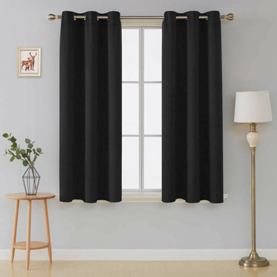 Frasco Polyester Blackout Curtain Pair