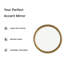 Miroir d'appoint Yadiel