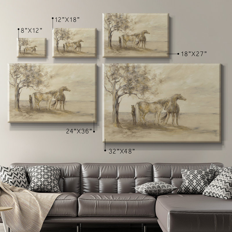 «Family Tree» sur toile, H 12 po x l 18 po