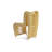 Seat Belt Cotton Upholstered Side Chair-49609743