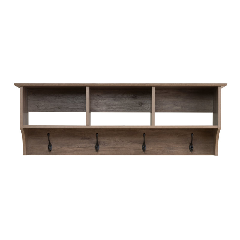 Everlene Wall 4 - Hook Wall Mounted Coat Rack