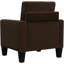 Fauteuil de salon en tissu de microfibre de style moderne Mid-Century-407871096